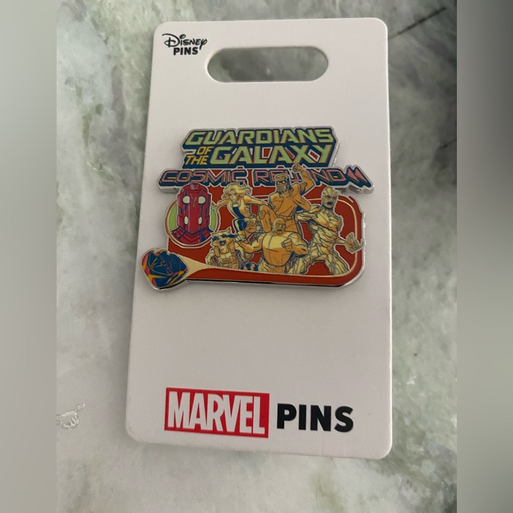 Disney Epcot Marvel Guardians Of The Galaxy Cosmic Rewind Hero’s Pin New OE Pin